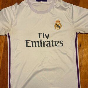 REAL MADRID SOCCER JERSEY FLY EMIRATES